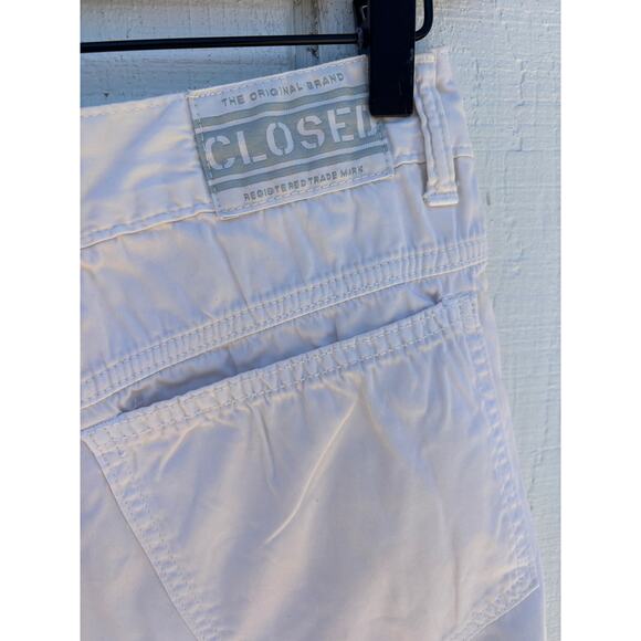 Vintage Closed Pants, White, High Waisted, Tapered, Sz 46‎ (size 4) - Picture 6 of 8